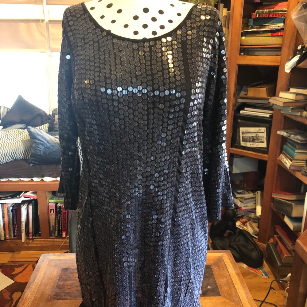 B2G1 HAUTE HIPPIE PAILETTE SEQUIN DRESS/TUNIC XS